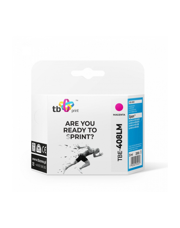 tb print Tusz do Epson T09K3 TBE-408LM 100% nowy magenta główny