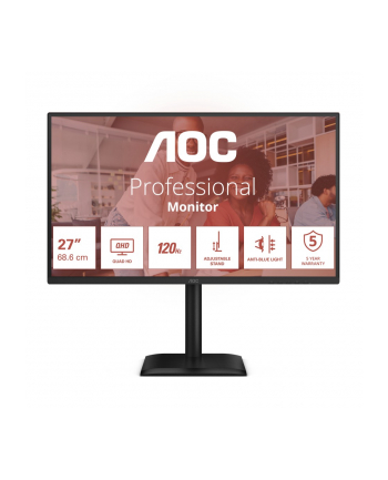 aoc Monitor 27 '' Q27E4CV IPS 120Hz HDMI DP USB-C RJ45