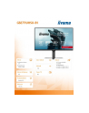 iiyama Monitor 27 '' GB2771UHSU-B1 4K 144Hz FHD 288Hz, 450cd, 2x2W, HAS 150, PIVOT - nr 2