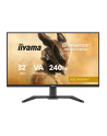 iiyama Monitor G-Master 31.5 cala GB3295QSU-B1 QHD,FastVA,240Hz,2xHDMI,DP,400cd,0,4ms, 2xUSB 3.2 , 2xUSB-C, HAS 150, FreeSync Premium - HDMI: 2560 x 1440 @48 - nr 34