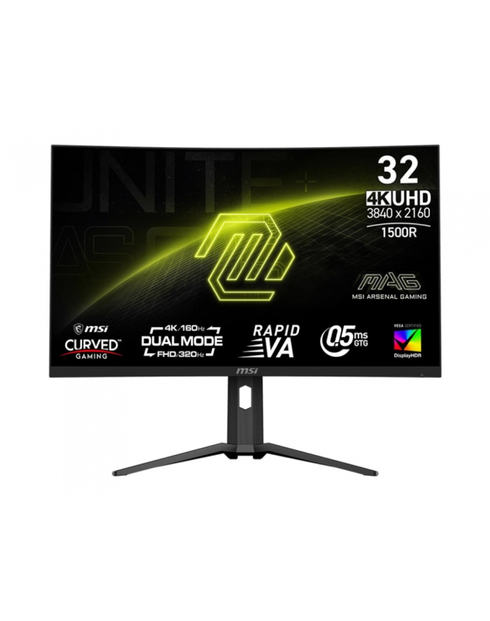 msi Monitor MAG 321CUPDF 31.5 cala/LED/UHD/Curved/160HZ/Black główny