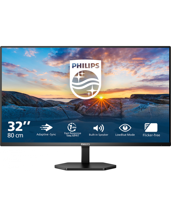 philips Monitor 31.5 cala 32E1N3100LA VA 75Hz HDMIx2 VGA główny