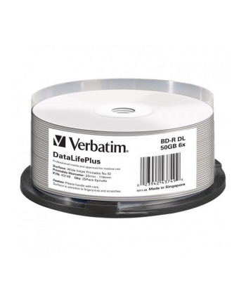 verbatim BD-R DL 50 GB 43749 25-pack