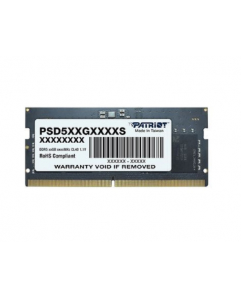 patriot Pamięć DDR5 12GB/5600(1*12GB) CL46 SODIMM