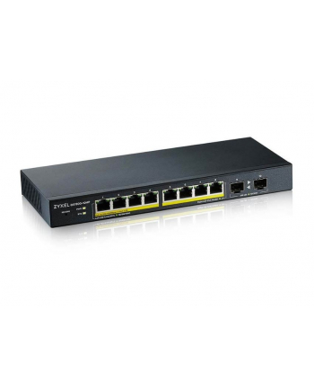 zyxel Przełącznik GS1900-10HP v2 8port L2 PoE 2xSFP 70W 802.3at nr 2