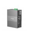 tp-link Przełącznik IES206GPP  Industrial Easy Managed Omada, 6 portów gigabitowych, w tym 3 portPoE+ i - nr 4