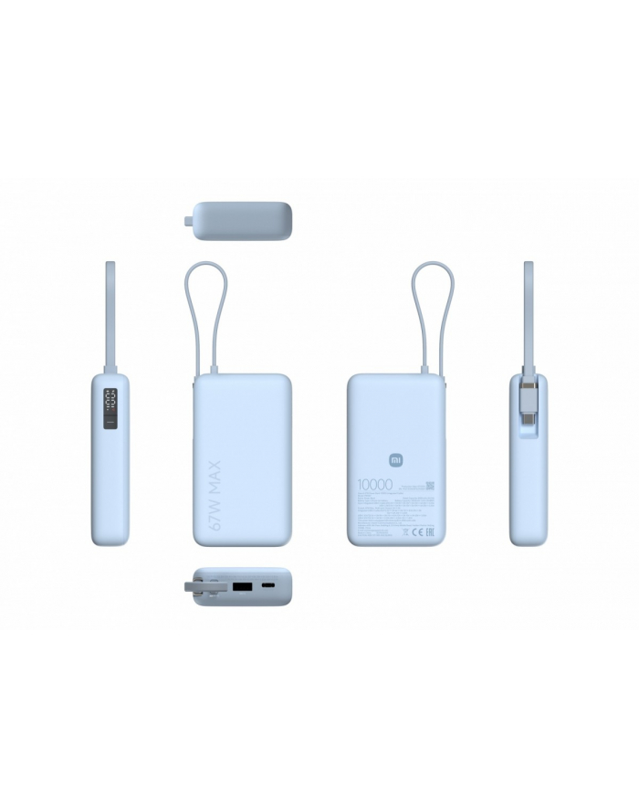 xiaomi PowerBank 10000 (Integrated Cable) 67W Ice Blue główny