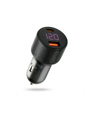 everactive Ładowarka samochodowa CC-50Q QC3.0 75W 1X USB + 1X USB-C PD czarna