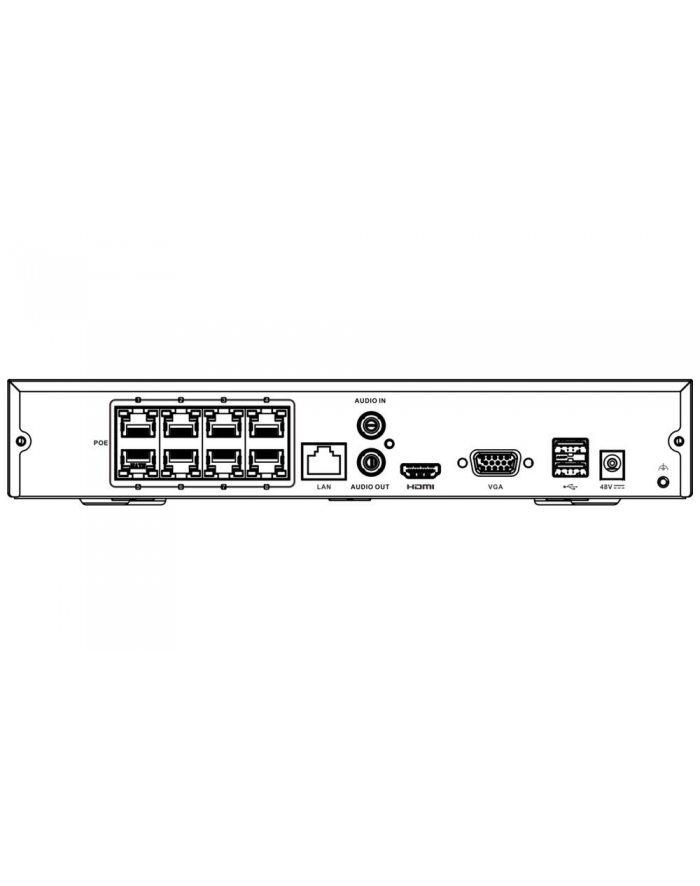 Hilook Rejestrator Nvr-108Mh-C/8P(D) główny