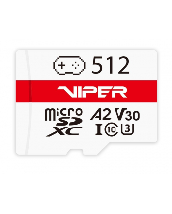 Patriot Memory Viper 512 GB MicroSD UHS-III Klasa 10