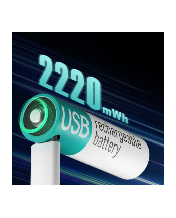 Colorway Bateria Ładowanie AA 2200mAh, Li-Pol, USB-C, 1.5V, 6ks (1727586)