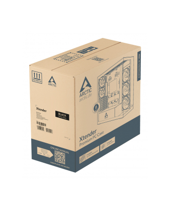 Arctic Xtender VG czarny (ACPCC00019A)