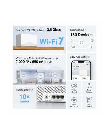 Mercusys Router Halo H25BE (2 szt.) (HALOH25BE2PACK)