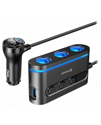 Swissten Ładowarka Samochodowa Usb Usbc