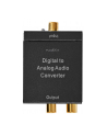 Nedis Adapter AV Nedis ACON2510BK konwerter plików audio Czarny - nr 1