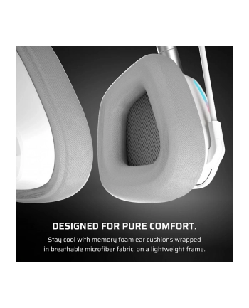 corsair Słuchawki bezprzewodowe Void Wireless v2 Playstation białe