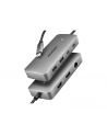 axagon HMC-CUB83X2 Wieloportovy hub USB 7in1, 10Gbps, 2x USB-A, 1x USB-C, 1x HDMI 4K/144Hz, DP 8K/30Hz, GLAN, PD 100W, 15cm USB-C kabel - nr 19