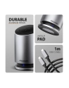 axagon HMC-WL9 Wieloportowy hub USB 9in1, 10Gbps, 3xUSB-A, 1xUSB-C, DP 8K/60Hz, HDMI 4K/60Hz, PD 100W, GLAN, 100cm USB-C kabel, wireless charging 15W - nr 8