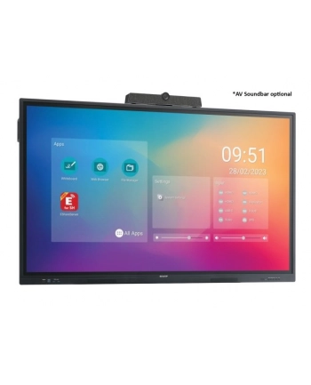 sharp Monitor dotykowy PN-LC862 86 '' UHD 450cd/m2 20 touch points