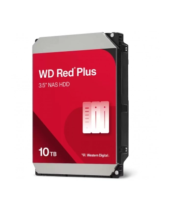 western digital Dysk HDD Red Plus 10TB 3,5'' 512MB/7200RPM WD100EFGX