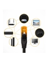 Kabel Patchcord Qoltec UTP | CAT6 | 2 x RJ-45 | High speed 1Gb/s | Pozłacane styki | 20m | Czarny - nr 3