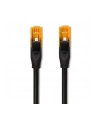 Kabel Patchcord Qoltec UTP | CAT6 | 2 x RJ-45 | High speed 1Gb/s | Pozłacane styki | 20m | Czarny - nr 6