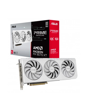 Karta VGA Asus Prime Radeon RX 9070 XT White OC Edition 16GB GDDR6 256bit HDMI+3xDP PCIe5.0