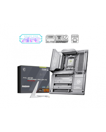Płyta MSI MAG X870E TOMAHAWK MAX WIFI PZ /AMD X870/DDR5/SATA3/M.2/USB4/WiFi/BT/PCIe5.0/AM5/ATX