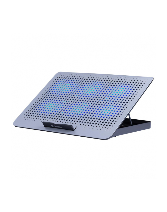 Podstawka chłodząca Defender NS-520 laptop notebook 15,6'' 2xUSB 6 wentylatorów podświetlenie metalowa główny