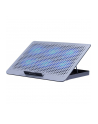 Podstawka chłodząca Defender NS-520 laptop notebook 15,6'' 2xUSB 6 wentylatorów podświetlenie metalowa - nr 2