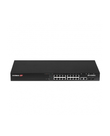 edimax technology Switch zarządzalny Edimax IGS-5218PLC Web Smart 16x1GbE PoE+ 2xSFP Combo Uplink nr 1