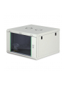Szafa sieciowa wisząca jednosekcyjna DIGITUS Dynamic 19'' 7U, 600x600, drzwi szyba, szary, niezmontowana, 60kg - nr 1