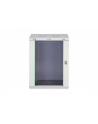 Szafa sieciowa wisząca jednosekcyjna DIGITUS Dynamic 19'' 16U, 600x450, drzwi szyba, szary, niezmontowana, 60kg - nr 3