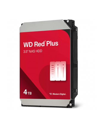 western digital Dysk HDD Red Plus 4TB 3,5'' 128MB/5400RPM WD40EFZZ