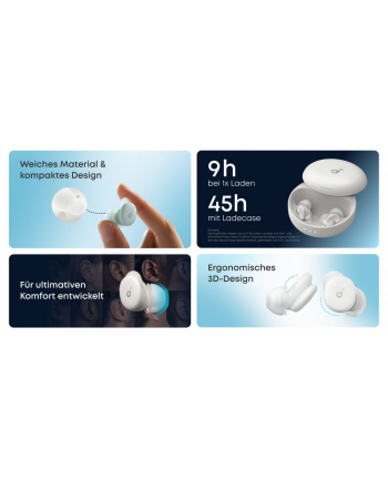 anker Słuchawki Soundcore Sleep A30 białe