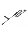 digitus Kabel zasilający 2w1 USB-C - 2x USB-C, USB 2.0 140W PD 3.1, nylonowy, 1,8m czarny - nr 12