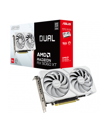asus Karta graficzna Radeon RX 9060 XT DUAL-RX9060XT-16G-WHITE nr 1