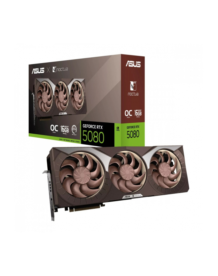 asus Karta graficzna GeForce RTX 5080 NOCTUA OC 16GB GDDR7 256bit 3DP/HDMI główny