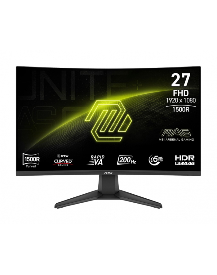 msi Monitor 27 '' MAG 276CF E20 LED/FHD/Curved/200Hz/czarny główny