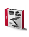 axagon STND-LRB Podstawa do laptopów aluminiowa 10-17,3 cala regulowana wysokość, obczerwonyowa o 360 stopni, Czarna - nr 4