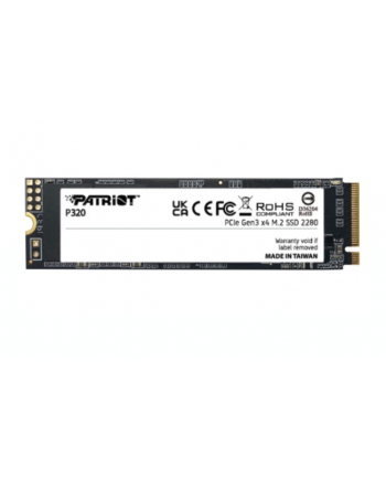 patriot Dysk SSD 512GB P320 PCIe M.2 Gen3 x4 NVMe 3000/2200MB/s nr 2