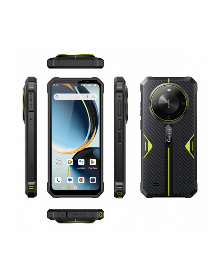 fossibot Smartfon F105 green CH główny