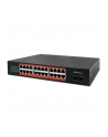 qoltec Przełącznik sieciowy SWITCH Gigabit Ethernet PoE | 24x RJ45 | 2x SFP | 1000 Mb/s - nr 6