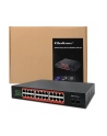 qoltec Przełącznik sieciowy SWITCH Gigabit Ethernet PoE | 24x RJ45 | 2x SFP | 1000 Mb/s - nr 8