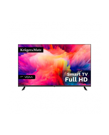 Telewizor Kruger'Matz 40'' FHD VIDAA, DVB-T2/S2/T/C H.265 HEVC
