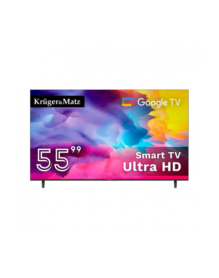 Telewizor Kruger'Matz 55'' UHD Google TV 5.0 główny