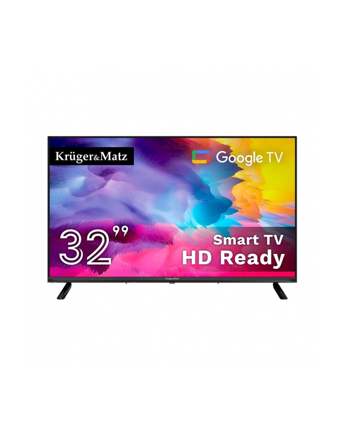 Telewizor Kruger'Matz 32'' HD GoogleTV DVB-T2/S2 H.265 HEVC główny