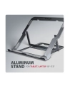 axagon STND-LAG Podstawa do laptopów aluminiowa 10-17,3 cala 8 regulowanych pozycji, Szara - nr 33