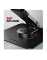 axagon STND-LRB Podstawa do laptopów aluminiowa 10-17,3 cala regulowana wysokość, obczerwonyowa o 360 stopni, Czarna - nr 16