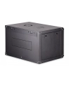 Szafa sieciowa wisząca jednosekcyjna DIGITUS Dynamic 19'' 7U, 600x450, drzwi szyba, czarny, niezmontowana, 60kg - nr 2